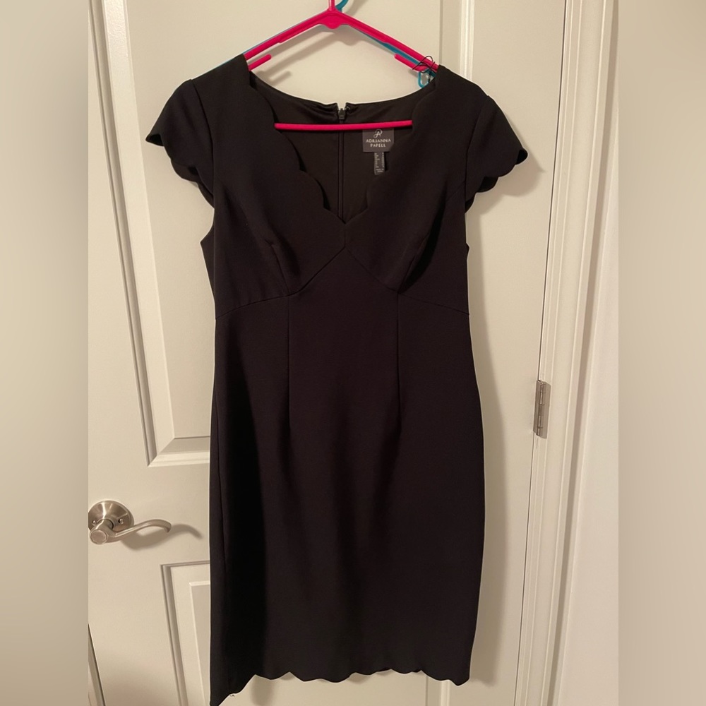 Black wedding guest dress
